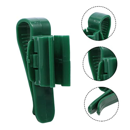 FRCOLOR 8pcs Water Bucket Clips for Fish Tank Multifunctional Aquarium Holder for Hose Pipe and Inlet Outlet Fixing Plastic Clips