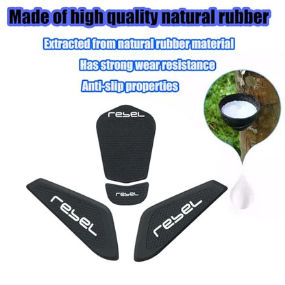 for Rebel 1100 CMX 1100 2025 Motorcycle Fuel Tank Pads, Fuel Tank Kits, Side Pads, Knee pad Stickers, Fuel Tank Traction Pads, Decals Rebel CMX1100 2021-2026 Motorcycle Accessories