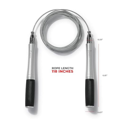 Sunny Health & Fitness Exercise Jump Rope for Home Gym Workouts