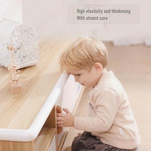 2M Foam Headboard Wall Protector,Thick Cushioned Bumper Guard to Prevent Scratches/Collisions,Protects Walls & Headboards from Damage,Easy to Install(White) - color: White2