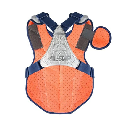 All-Star Adult PHX Paige Halstead Fastpitch Softball Chest Protector - color: White/Navy, size: Small
