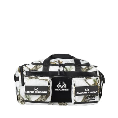 WOLFpak 30L Perfect Duffle Bag - Sports Tactical Gym Bag (APX Snow) - color: Realtree APX Snow