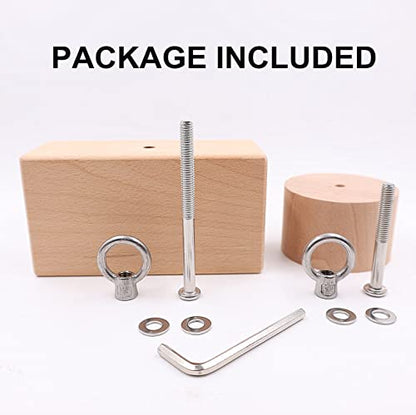 Wooden Pinch Block Grip Workout Climbing Power Grip Forearm Finger Exerciser Strength Training Strengthener Equipment - color: set (as the picture shows)