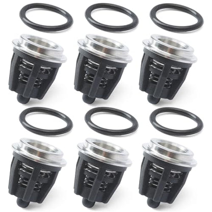 6PCS 70-0009 Pressure Washer Pump Check Valve Kit Replacement for Mi-T-M for InterPump 47 49 50 51 Series 758-543 36.7032.01 Kit01 K01, Replace 700009