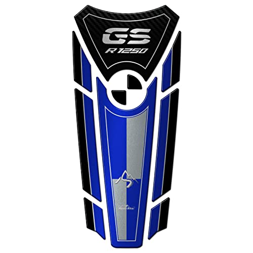 Motorcycle 3D Stickers Compatible with BMW R 1250 GS Adventure 2021-2024. Tank Protector Protection from Impact and Scratches. Resin Stickers - Made in Italy (HP)