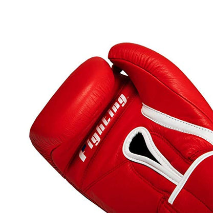 Fighting Sports Fury Professional Training Gloves - Boxing Gloves Boxing, Training Gloves, MMA Gloves, Oz Training Gloves, Kickboxing Gloves, Punching Bag Gloves, Sparring Gloves - color: Red, size: 14 oz