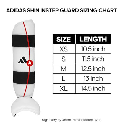 adidas Taekwondo Shin & Instep Protector - size: Small