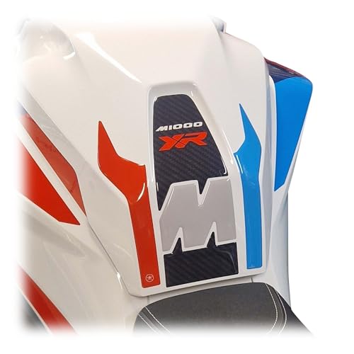 labelbike - 3D Sticker Motorcycle Tank Pad Protection and Decoration in Resin Compatible with BMW M 1000 XR