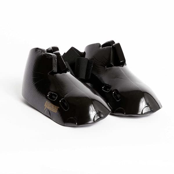 ProForce Lightning Kicks Martial Arts Sparring Shoes/Footgear - color: Black, size: Large Big Kid