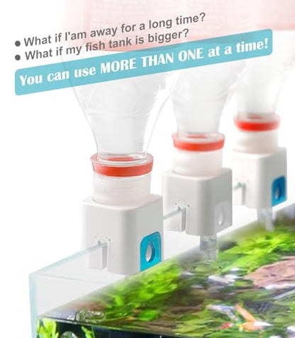 Aquarium Auto Top Off System Water Filler Compensator White, 1pcs