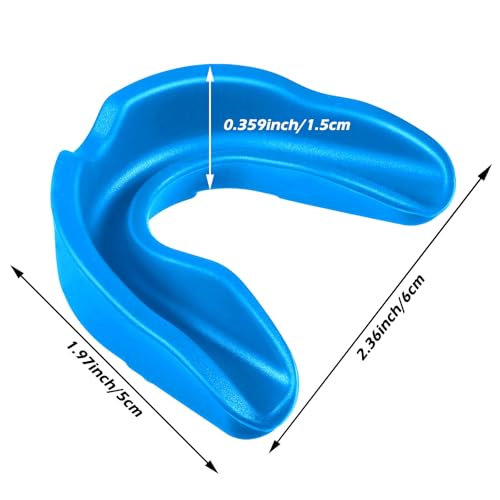 Frienda Adult Mouth Guards for Sports with Case - color: Blue, Black