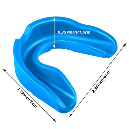Frienda Adult Mouth Guards for Sports with Case - color: Blue, Black