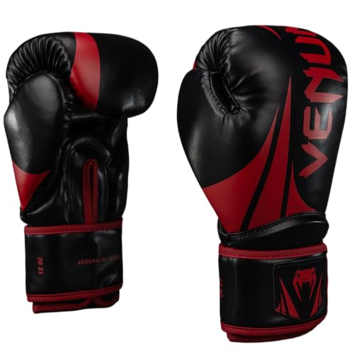Venum Challenger Boxing Gloves - color: Black/Red, size: 12-Ounce, style: Challenger 2.5