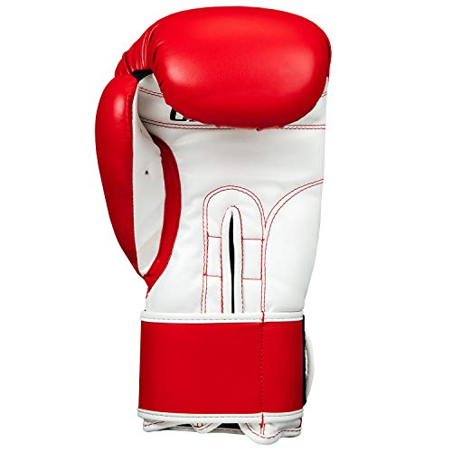 Title Classic Pro Style Training Gloves 3.0 - Boxing Gloves, Boxing Training Gloves, MMA Gloves, Oz Training Gloves, Kickboxing Gloves, Punching Bag Gloves, Sparring Gloves - color: Red/White, size: 12 oz