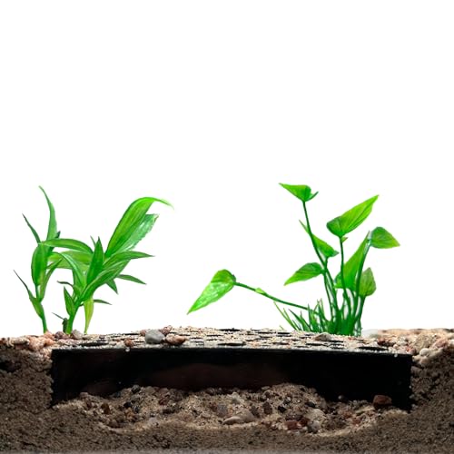 Shrimp Breeding Protector | Shrimp Breeding Cave Aquarium Tunnel (Black) - color: Black
