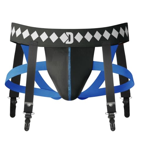 Diamond MMA Hockey Garter Belt - Shift-Proof Groin Protection for Hockey Players & Goalies - size: XX-Large