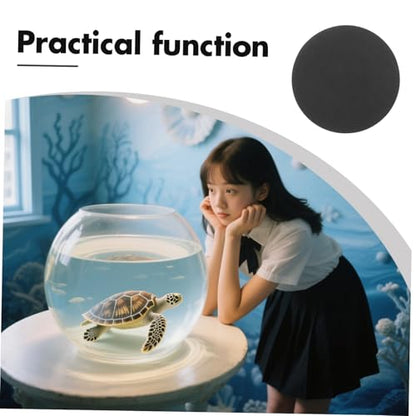 Fish Tank Leveling Mat Nonslip Aquarium Bottom Pad Terrarium Cushioning Mat Barrier Protection Shockproof Cushioning Micro Landscape Bottle Compatible Pad for Stability