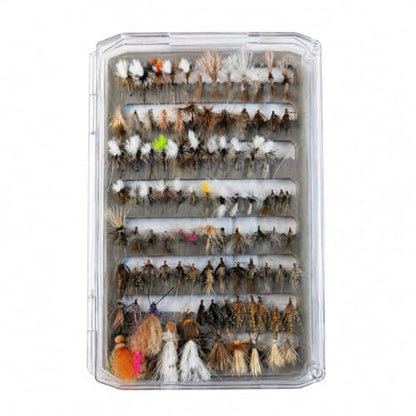 Aventik Large Clear Fly Fishing Box Deep Capacity for Streamers &Saltwater Bass Flies Lightweiht Tackle Storage with Magnetic Closure Easy-Access Fly Organizer (H055MA+Foam A) - style: H055MA