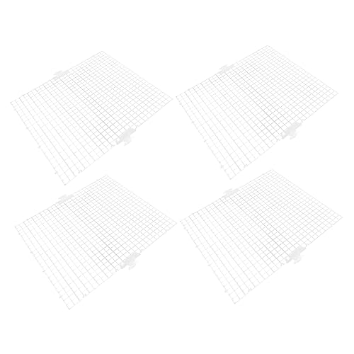 BESPORTBLE 8pcs Fish Tank Divider Panel Isolation Grid for Aquarium Multi-Grid Design for Safe Fish Separation and Easy to Install for Breeding and Isolation Needs