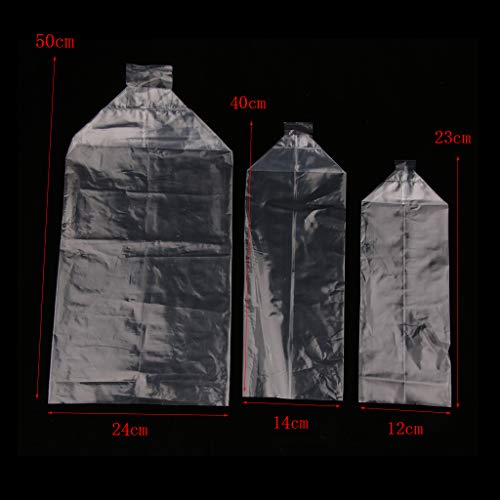 Yajuyi 50 Pieces Ornamental Fish Transport & Transfer Seal, 12x33cm