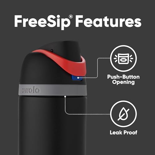 Owala Star Wars FreeSip Stainless Steel Water Bottle 24 oz Darth Vader - color: Darth Vader, size: 24 Ounces