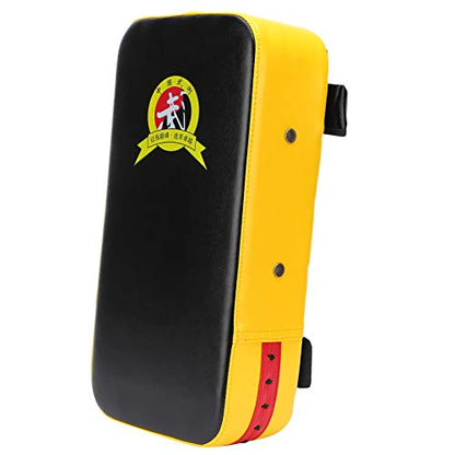 SUNGOOYUE Muay Thai Kick Pad, PU Thicken Kick Foot Training Target for Martial Arts MMA