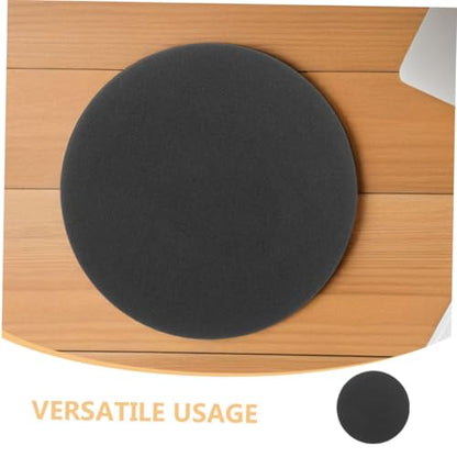 Kisangel Aquarium Self Leveling Mat Round Non Slip Soft Pad for Fish Tank Stabilization Shock Absorbing Cushion for Home and Office Aquatic Decor