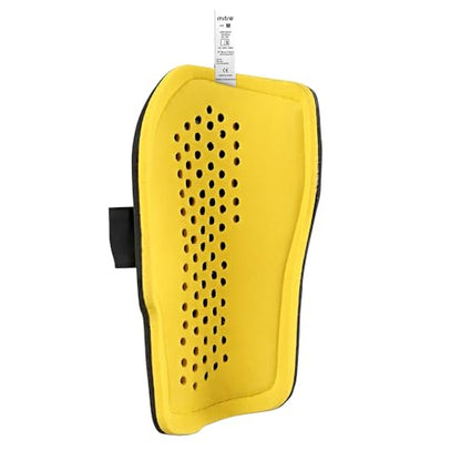 Mitre Unisex Soccer Shin Guards - color: Aircell Pro Black / Yellow, size: Medium