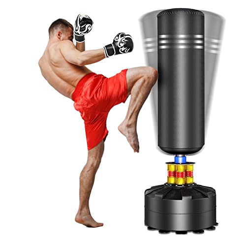 Freestanding Punching Bag with Stand for Adult Youth