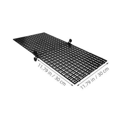 Toddmomy 4pcs Aquarium Divider Grid Plates for Betta Fish Prevent Jumping Create Separate Zones Fish Tanks Easy to Assemble Plastic Panels Cups Each