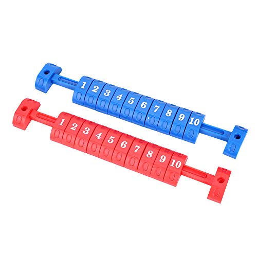 2 PCS Foosball Scoring Counters, Score Keeper, 10 Numbers Scoring Score Counter Indicator for Standard Foosball Tables