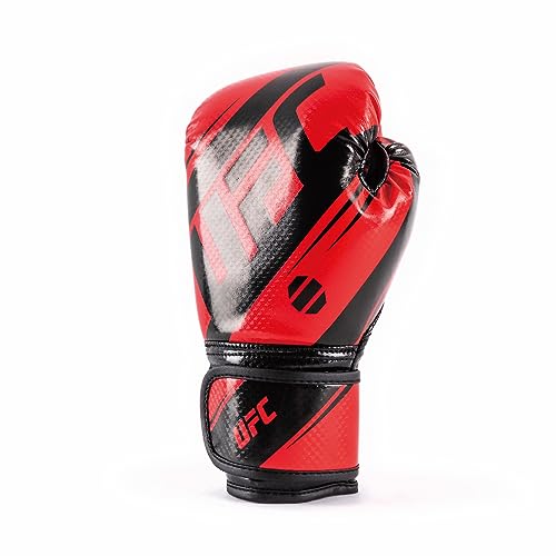 UFC Youth Performance Rush Boxing Gloves - color: Red, size: 8oz