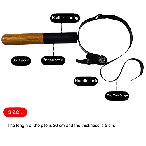 Wing Chun Dummy, Dummy Arm Wing Chun, Portable Wooden Dummy Wing Chun Parts Chinese Kong Fu Training Wall Mounted Wooden Dummy for Sandbag/Tree (Size : 3 in 1) - size: 3 in 1