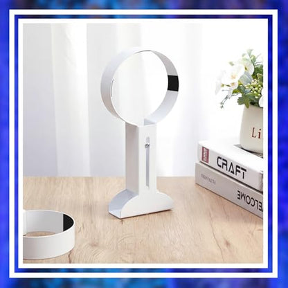 1 Pcs Sensory Bubble Tube Wall Bracket Extending 11 cm Diameter Wall Mounted Bubble Light Holder Water Floor Lamp Holder to Prevent Spillages and Keep Fish Aquarium Tank Stand Safe (White) - color: White