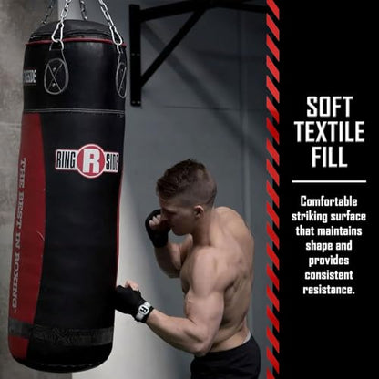 Ringside Large Leather Heavy Bag - size: 150 lbs