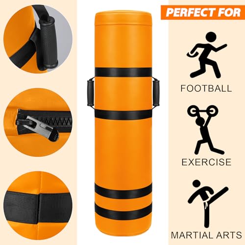 Arrowbash 4ft Football Tackling Dummy Training with Handle Unfilled - color: Orange