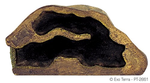 Exo Terra Reptile Den, Hideout Tunnel System for Terrariums, Small, PT2861