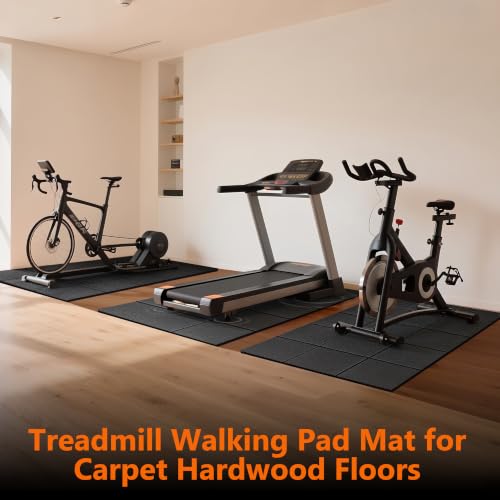 THAILE Gym Equipment Mat, 79" x 39"x 0.14" Exercise Equipment Mat - size: 79"L x 39"W x 0.1"Th