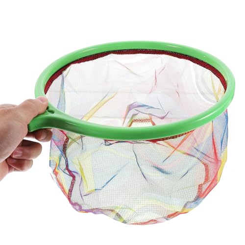 Balacoo Rainbow Eva Fish Tank Net 25cm Nano Fishing Landing Net for Aquarium and Shrimp for Fish Tank Cleaning and Aquatic Pet Care