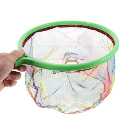 Balacoo Rainbow Eva Fish Tank Net 25cm Nano Fishing Landing Net for Aquarium and Shrimp for Fish Tank Cleaning and Aquatic Pet Care
