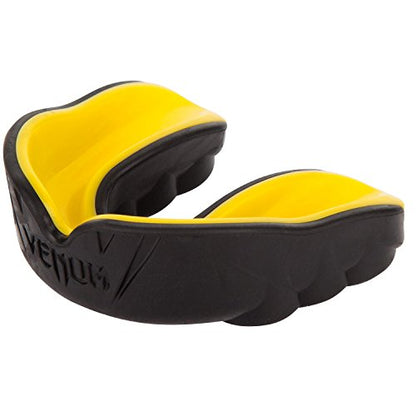 Venum Challenger Mouthguard - Black/Yellow - color: Black/Yellow, size: Adult