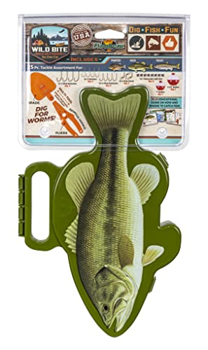 Flambeau Outdoors Wild Bite Fishing Tackle Box Kit - size: One Size, style: Bass