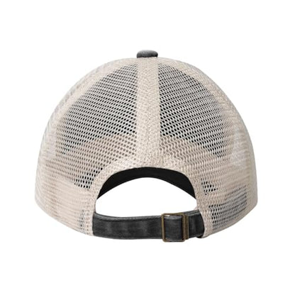 United States National Guard Afghanistan Combat Veteran Cowboy Hat Trucker Mesh Baseball Cap: Comfortable & Sturdy Headwear for Outdoor Black69
