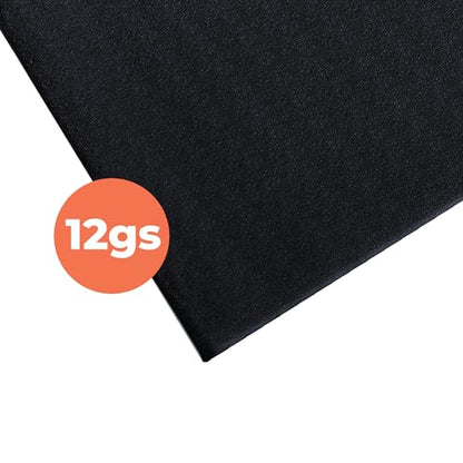 SuperMats Heavy Duty Equipment Non-Slip Mat 12GS - color: Black