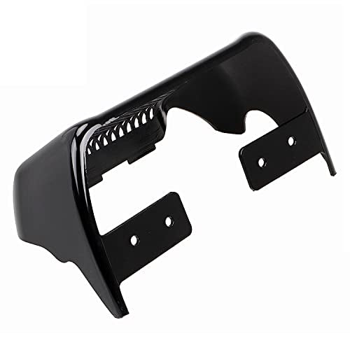 Oil Cooler Cover Case with Bracket for Harley Touring Road King FLHR Street Glide FLHX Road Glide FLHXS FLTRX FLTRXS 2017-2023，Black - color: Black