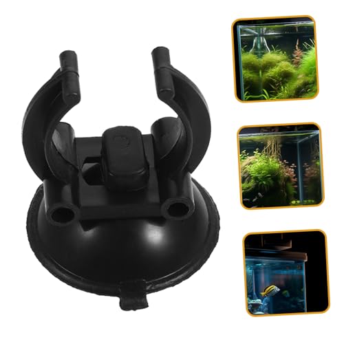 10Pcs Aquarium Suction Cup Holders for Heating Rods and Light Tubes Easy Install Clips Firm Stable Mounting for Fish Tank Accessories Protects LED Bulbs and Rods