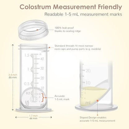 Maymom Pump Parts Compatible with Medela Symphony, 19mm Flange (Detachable Shield and Connector) Not Original Medela Symphony Replacement Pump Parts 45mL-Bottle Tube Cap Membrane Valve