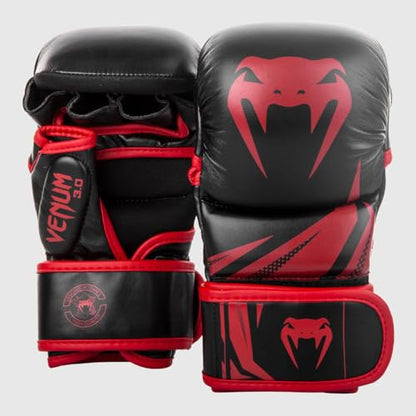 Venum Challenger 3.0 Sparring Gloves - color: Black/Red, size: Large-X-Large