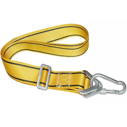 Heavy Duty Boxing Bag Hanger Strap Mount - Yellow, Supports Up to 1000lbs, Adjustable Length 40-80in, Reduces Noise, Ideal for Boxing, Muay Thai, MMA, Adults & Youth