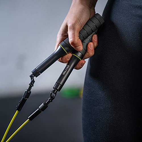 Velites Earth 2.0 Official CrossFit Games Jump Rope, Double Unders - color: Black